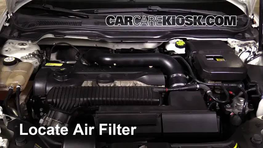 2008 Volvo C30 T5 2.5L 5 Cyl. Turbo Air Filter (Engine)